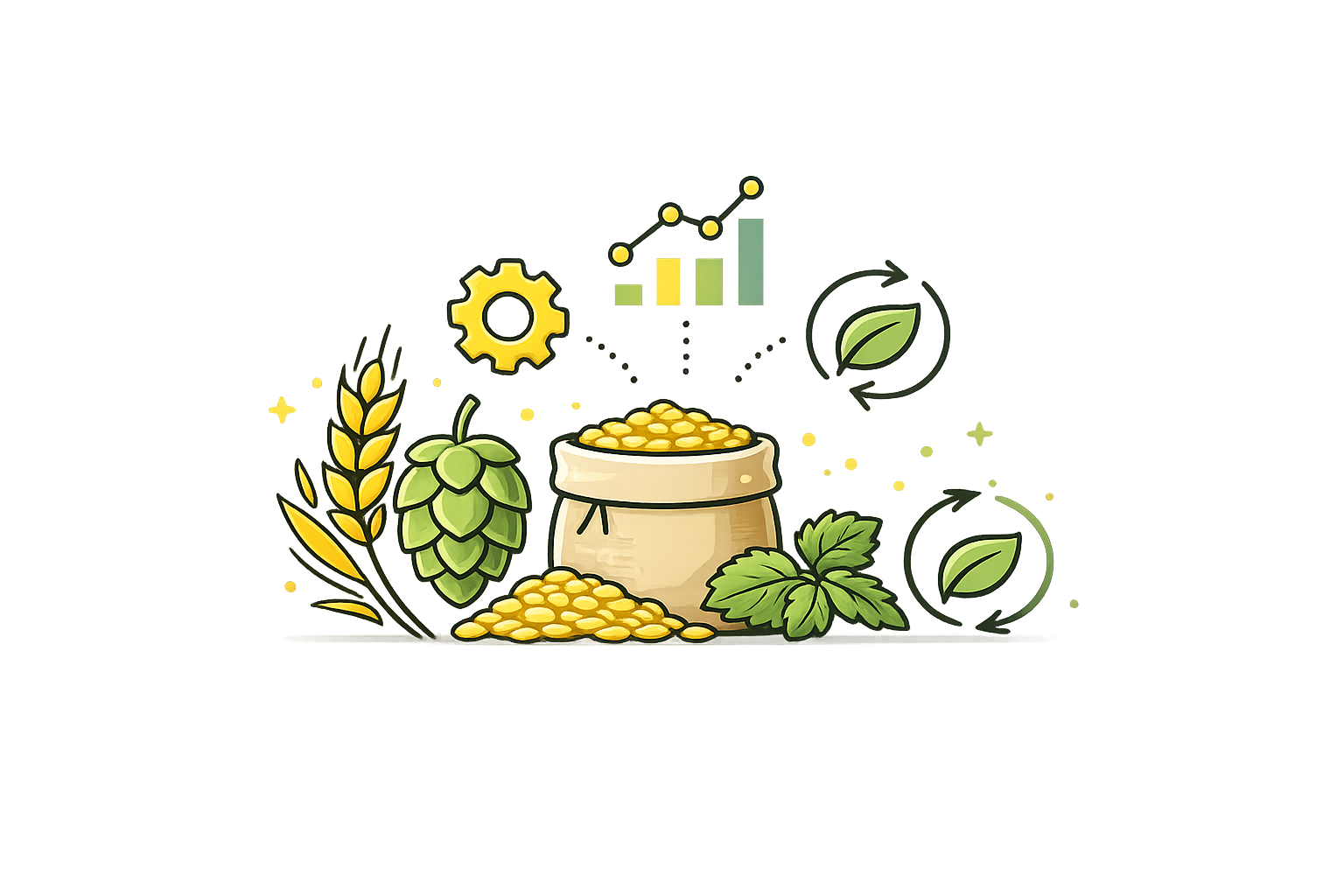 Entwicklung Brauerei