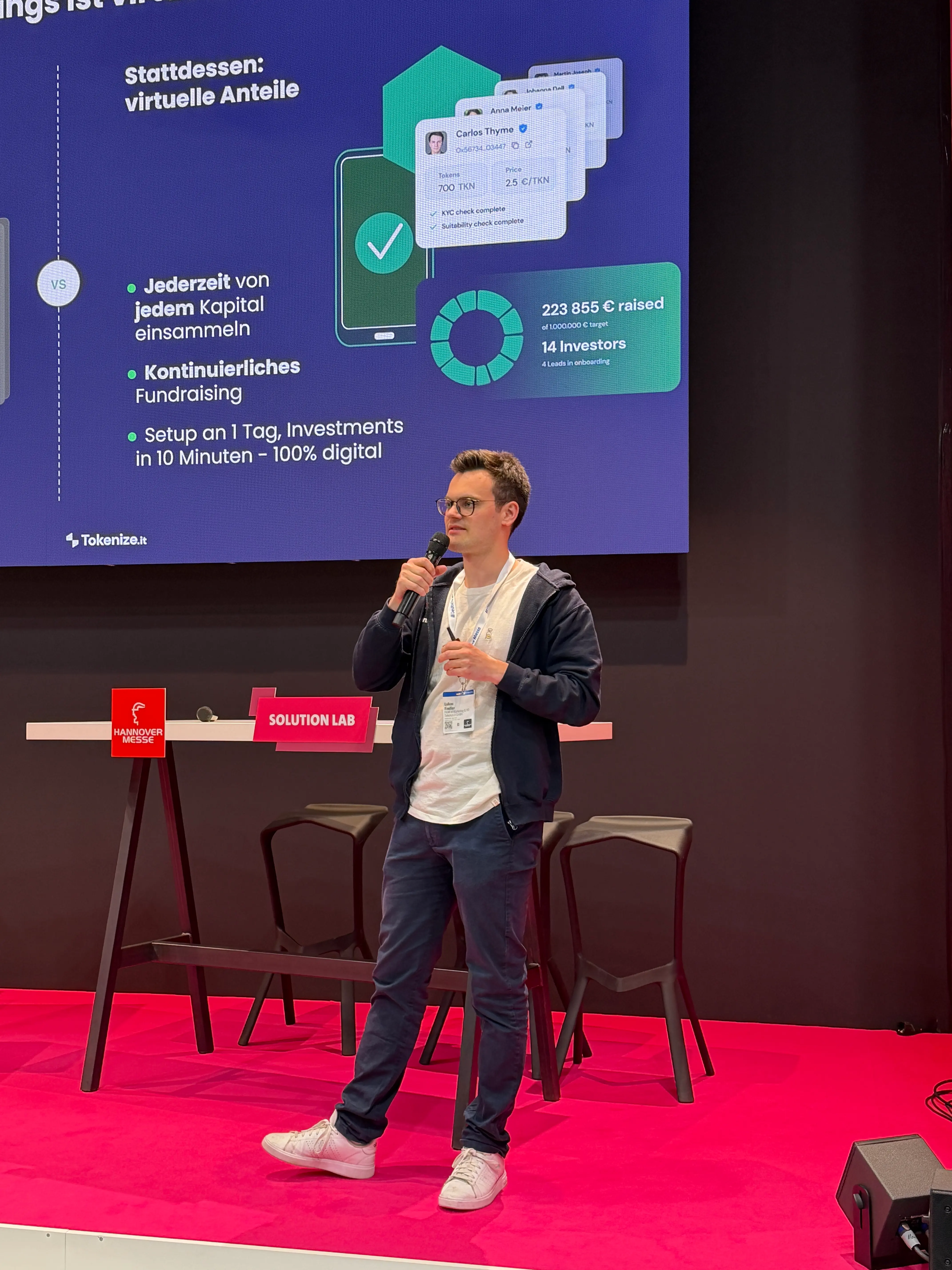 Hannover Messe 2026 Tokenize.it