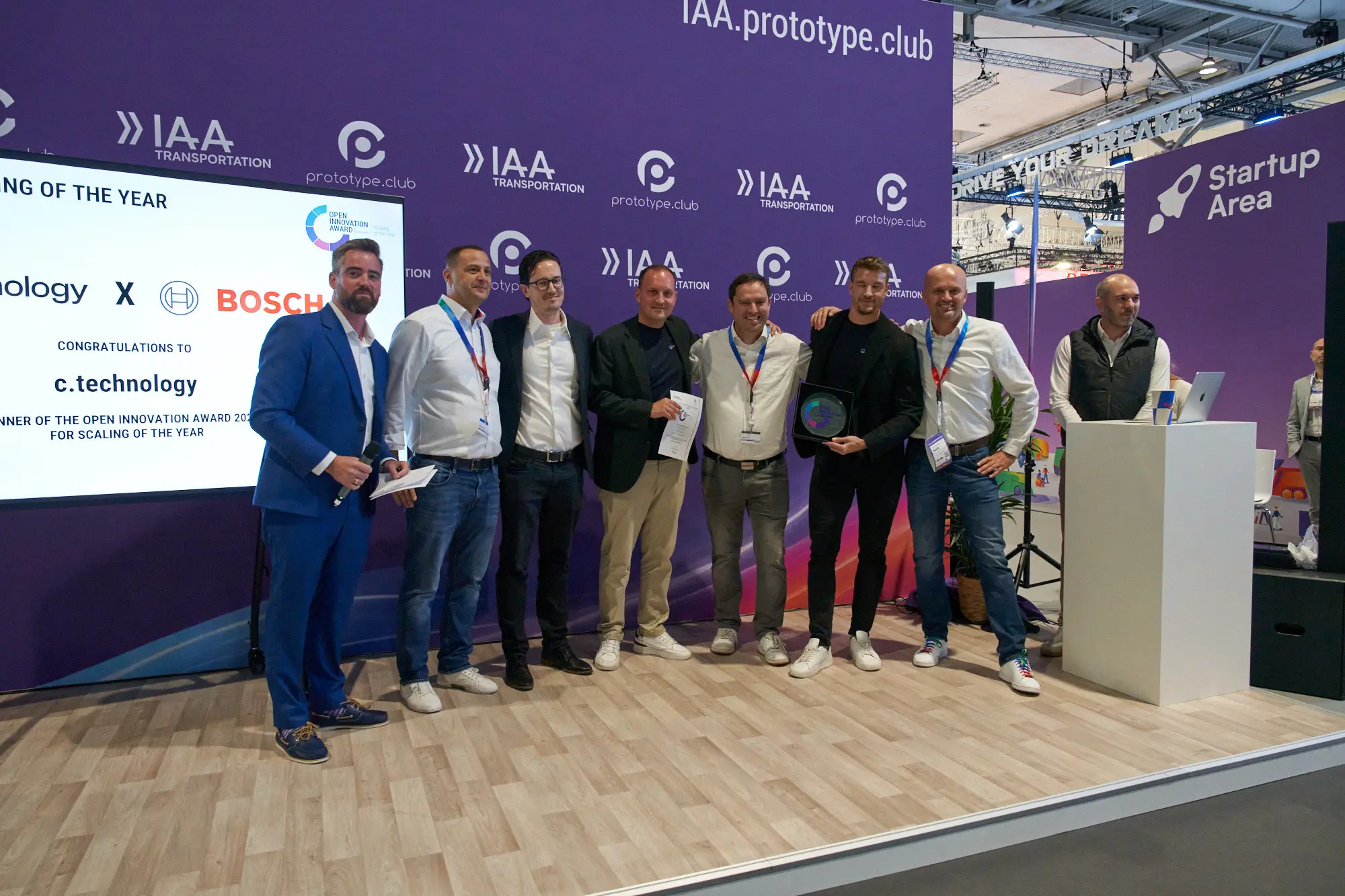 c.technology and Bosch at Open Innovation Award