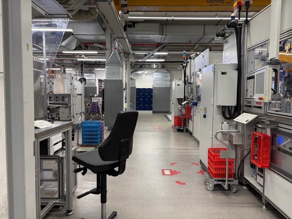 Manufacturing hall at Bosch Feuerbach